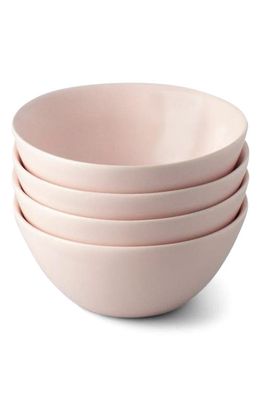 Fable The Dessert Set of 4 Bowls in Blush Pink