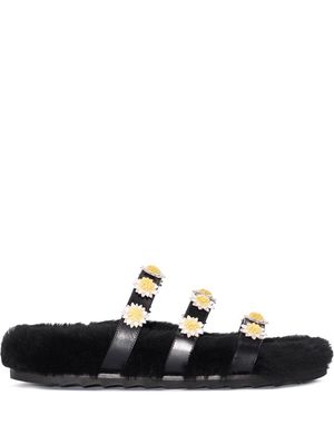 Fabrizio Viti strap-detail open-toe sandals - Black