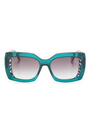Face À Face Ashoka 2 square-frame sunglasses - Green