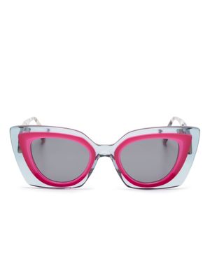 Face À Face Halos cat eye-frame sunglasses - Pink