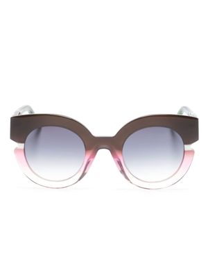 Face À Face Kimono 1 oversize-frame sunglasses - Pink