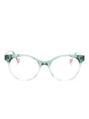 Face À Face Meryl 1 cat-eye frame glasses - Green
