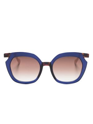 Face À Face Ninna2 oversize-frame sunglasses - Blue