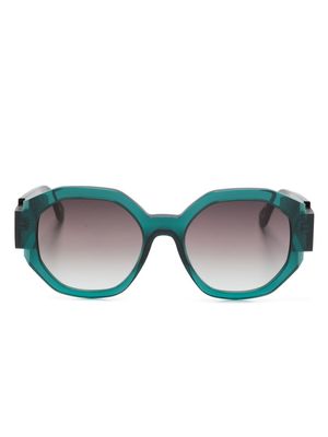 Face À Face Notchi 2 geometric-frame sunglasses - Blue