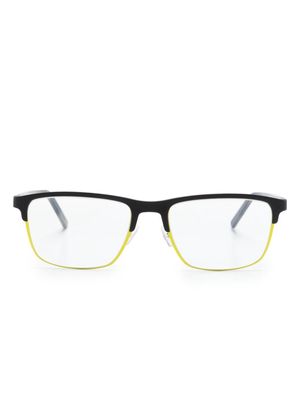 Face À Face Scott 5 rectangle-frame glasses - Black