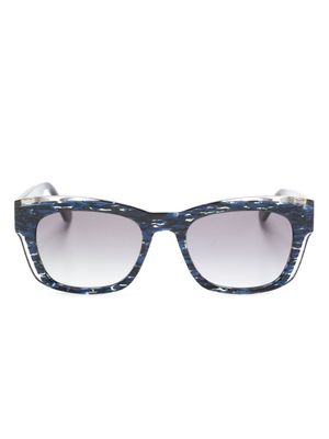Face À Face Shiro 1 square-frame sunglasses - Blue