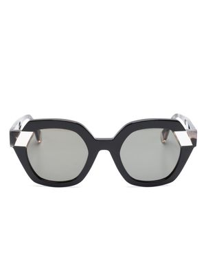Face À Face Zaiku 2 oversize-frame sunglasses - Black