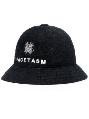 Facetasm embroidered-logo detail hat - Black