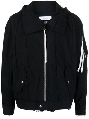 Facetasm Mimi multi-zip jacket - Black