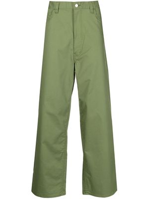 Facetasm straight-leg trousers - Green