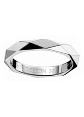 Facette Medium Platinum Wedding Band Ring