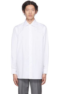 Factor's White Cotton Shirt