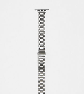 Faded Future bracelet smart watch strap in silver