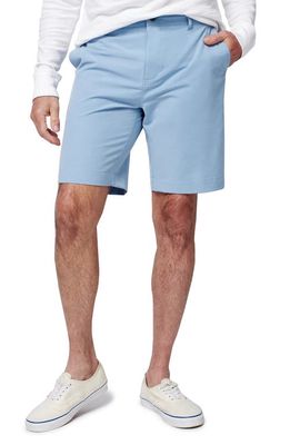 Faherty All Day Belt Loop 7-Inch Shorts in Weathered Blue