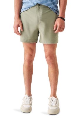 Faherty Belt Loop All Day 5-Inch Shorts in Olive
