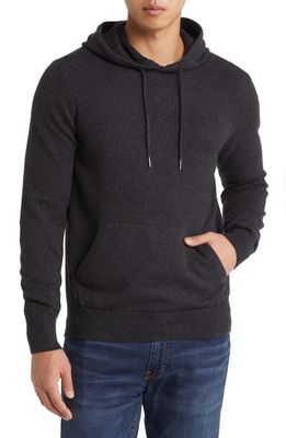 Faherty Jackson Hole Sweater Hoodie in Ash Heather