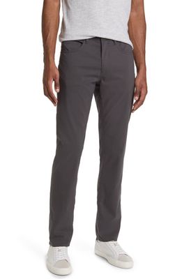 Faherty Movement Organic Cotton Blend Pants in Graphite