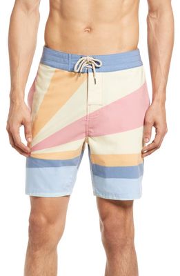 Faherty Soleil Board Shorts in Sun And Wave