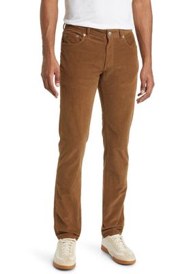 Faherty Stretch Corduroy Pants in Mountain Brown