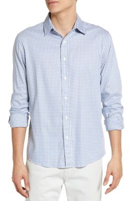 Faherty The Movement Button-Up Shirt in Atlantic Sky