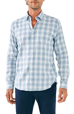 Faherty The Movement Plaid Button-Up Shirt in Edgewater Plaid