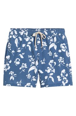 Fair Harbor The Bayberry Swim Trunks in Navy Floral
