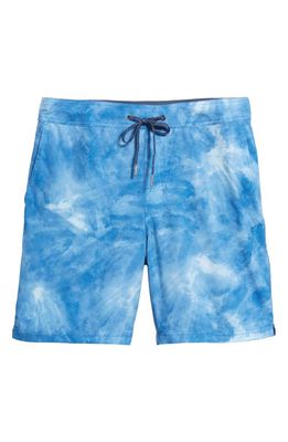 Fair Harbor The Ozone Water Repellent Board Shorts in Clark Blue