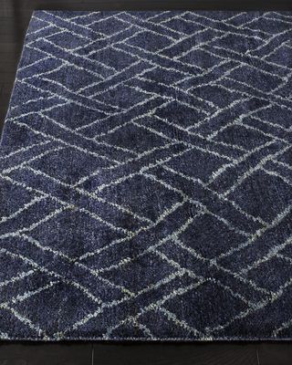 Fairfield Indigo Rug, 5' x 8'