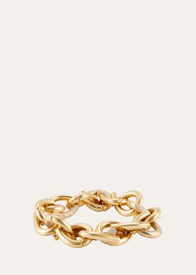 Fairmiend Yellow Gold Oera Bracelet with Diamonds