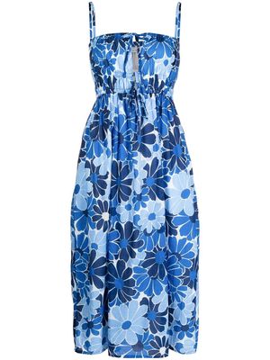 Faithfull the Brand Adalyn mid-length dress - Blue