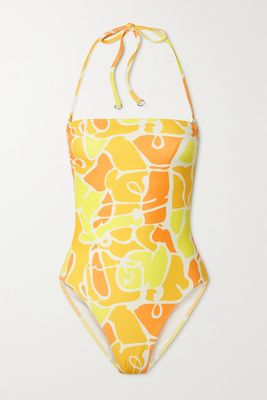 Faithfull The Brand - Aires Printed Recycled Swimsuit - Yellow