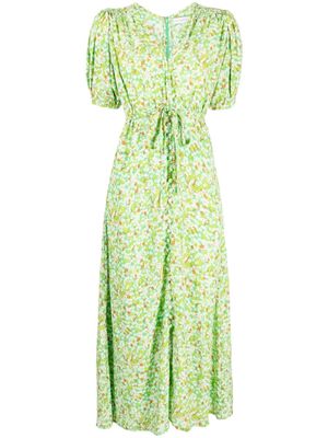 Faithfull the Brand Bellavista floral-print dress - Green