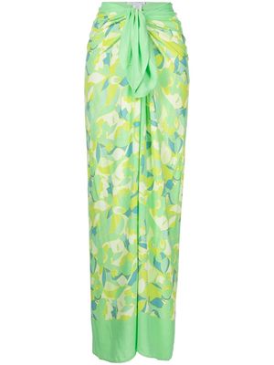 Faithfull the Brand floral-print sarong - Green