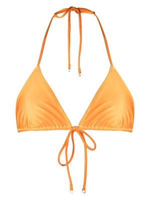 Faithfull the Brand Hollis bikini top - Orange