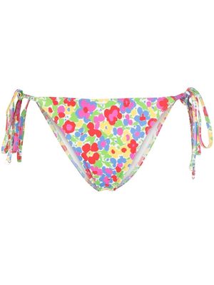 Faithfull the Brand Leo floral-print bikini bottoms - Multicolour