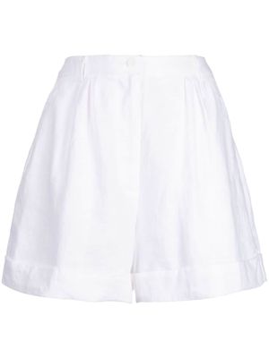 Faithfull the Brand Les Deux linen shorts - White