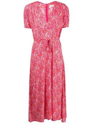 Faithfull the Brand Raphaela floral midi dress - Pink