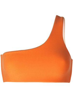 Faithfull the Brand Recoletta one-shoulder bikini top - Orange