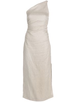 Faithfull the Brand sleeveless linen maxi dress - Neutrals