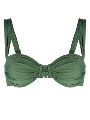 Faithfull the Brand Sol bikini top - Green