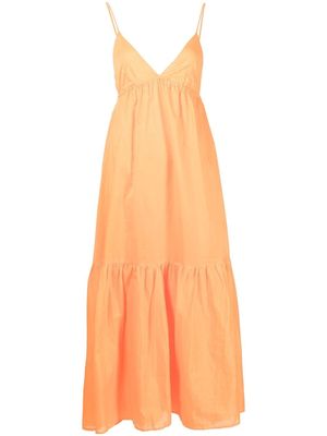 Faithfull the Brand Wilonna midi dress - Orange