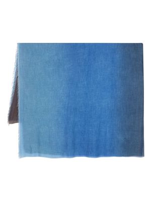Faliero Sarti Azzurrata gradient-effect scarf - Blue