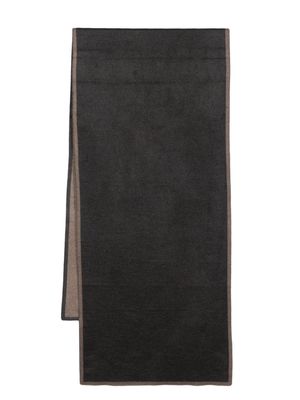 Faliero Sarti contrasting-trim silk scarf - Neutrals