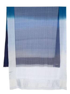Faliero Sarti Elegant silk scarf - Blue