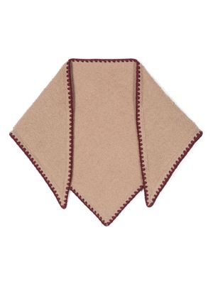 Faliero Sarti Exia virgin wool-blend scarf - Neutrals