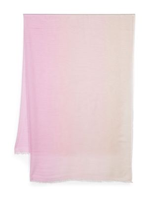 Faliero Sarti Ginevra gradient scarf - Pink