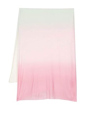 Faliero Sarti gradient modal scarf - Neutrals