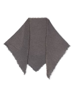 Faliero Sarti Kat frayed scarf - Grey