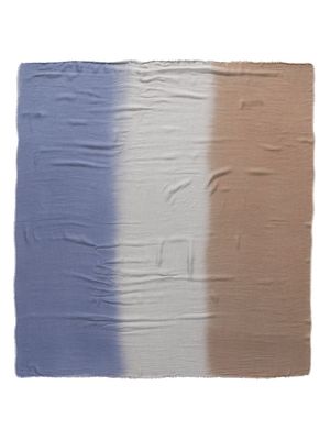 Faliero Sarti Marconi gradient puppytooth-pattern scarf - Multicolour
