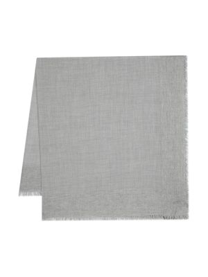 Faliero Sarti virgin wool-cashmere scarf - Grey